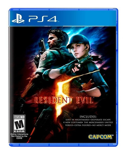 Resident Evil 5 - Ps4 - Juego Fisico - Megagames