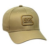 Gorra Glock Bordado 3d Caqui.