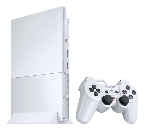 Sony Playstation 2 Slim Standard Cor  Ceramic White