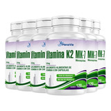 Vitamina K2 Mk-7 Menaquinona 6x 120 Cápsulas Kit Econômico