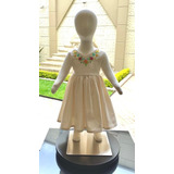 Vestido Niña Manta Bordado Mexicano / Mod. Luna Infantil