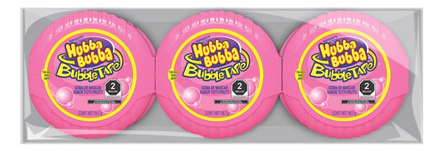 Chicle En Tira Hubba Bubba Bubbletape Tutti Frutti 6pzs 340g