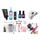 Kit Unhas De Gel Poligel Acrigel Completo Manicure Promoção