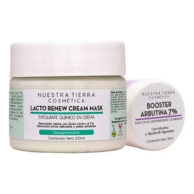 Kit Despigmentante 100ml - Nuestra Tierra Cosmética Todo Tipo De Piel | MercadoLibre