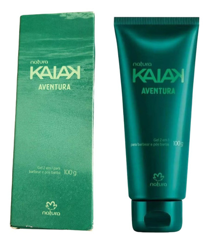 Gel Multibarba Kaiak Aventura Para Barbear+ Pós Barba Natura