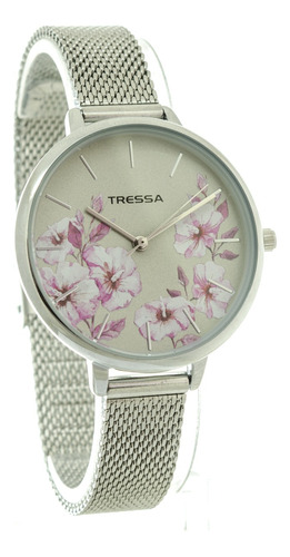 Reloj Malla Tejida Varios Colores Tressa. Megatime