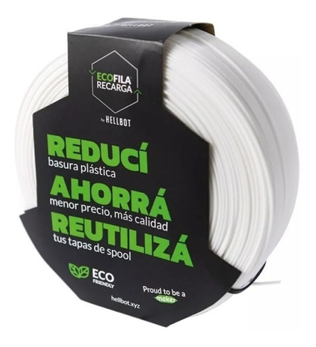 Filamento 3d Pla Recarga Hellbot 1kg 1.75mm Varias Cores