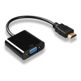 Adaptador Conversor Hdmi A Vga Adecuado Para Pc, Dvd, Proyec