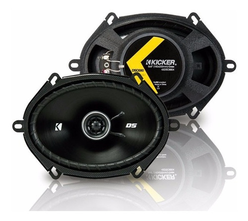 Set Bocinas Coaxiales Kicker Dsc680 6x8 200w Mejor Q Pioneer