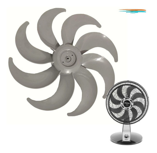 Hélice De Ventilador Philco Todos 40cm E 8pas Pvt490 Turbo