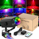 Laser Dj Luz Fiesta Escenario Rgb Luces 64patrones Proyector