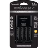 Pilas Recargables Panasonic Eneloop Pro X 4 Aa + Cargador