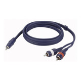 Cable Audio 3.5 St A 2rca 1.5mts Dap Aud