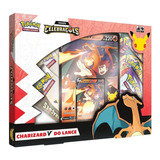 Box Pokemon 25 Anos Charizard V Do Lance