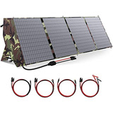 Cros Panel Solar Portátil De 200 W, 18 V, Kit De Cargador So