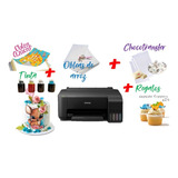 150 Obleas Comestibles Y Kit Tinta  Impresora Epson Regalos