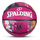 Balón De Baloncesto De Goma Y Mármol Spalding (, )