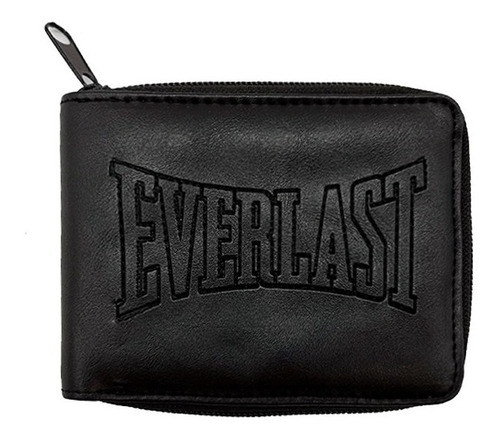 Billetera Hombre Everlast Cuero Pu C/cierre Caja