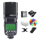 Godox V860ii-n Kit I-ttl Gn60 2.4g Hss Batería De Iones De L