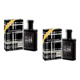 Kit 2 Perfumes Handsome Black 100ml  - Paris Elysees