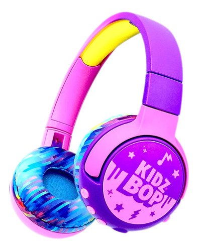 Kidz Bop Audífonos Bluetooth Para Niños | Bocinas Y Micr