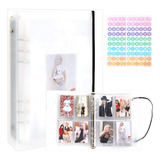 Kpop Photocard Binder Album A5 Photo Card Holder Book, Mini 