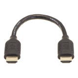 Cable 20 Cm Hdmi 4k Full Hd, Arc, High Speed Ethernet 30 Awg