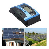 W Controlador De Carga Solar 100a Mppt, Display Lcd Usb