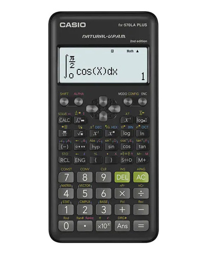 Calculadora Cientifica Fx-570laplus Casio Matrices Vectores