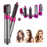 Escova Secadora 5em1 Alisa Seca Modela Cachos Babyliss Pente