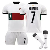 Cristiano Ronaldo No.7 Kids Jersey Shorts Calcetines