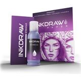 Tinta Inkdraw Stencil Decalque Tattoo 150 Ml + Inkdraw Paper