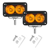 Cápsulas Led Ámbar, Ychow-tech 2pcs 3 Pulgadas 40w 4000lm Le