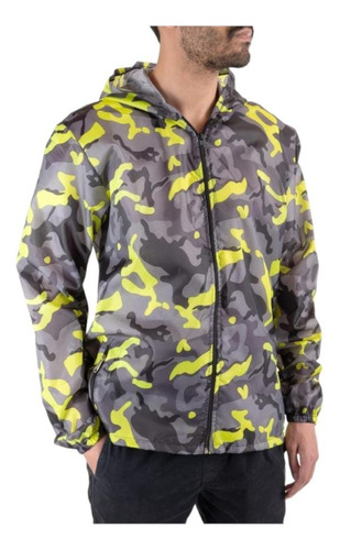 Chaqueta Camuflada Rompevientos Ultra Liviana 