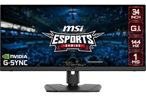 Msi Full Uwqhd Antirreflejo 1 Ms 3440 X 1440 144 Hz Frecuenc