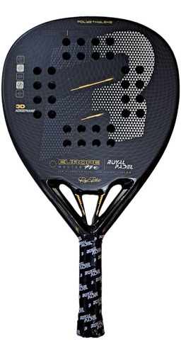 Paleta Padel Royal Europe Dorada Master + Regalos 