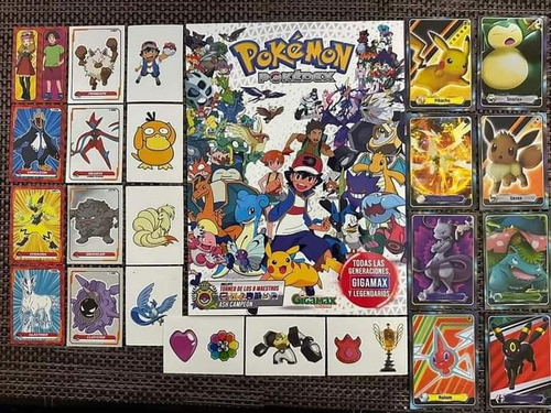 Album Pokémon Pokédex Todas Las Generaciones+ Set Completo 