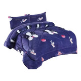 Cobertor Plush Infantil Con Chiporro 1.5 Pl + 1 Funda 