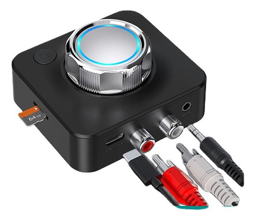 Bluetooth 5.0 Receptor Audio Stereo 3d Sonido Envolvente Rca