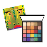 Paleta Bite Me Croc 25 Sombras Para Ojos De Alta Pigmentación Rude Cosmetics