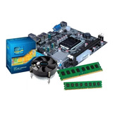 Kit Upgrade Intel I3 2100 + Placa Mãe H61, 4gb Promoção 