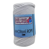 Cordon Macrame Rope Kusi Kusi 3mm X250grs 60mts Tapiz Ecolog