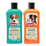 Banho Filhote: Shampoo Cães Filhotes + Condicionador Neutro