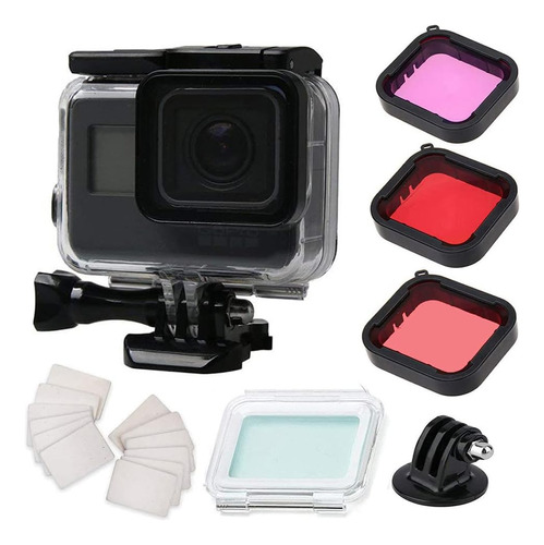 Sruim Accessories For Gopro Hero (2018) Hero7 Black Hero6 Bl