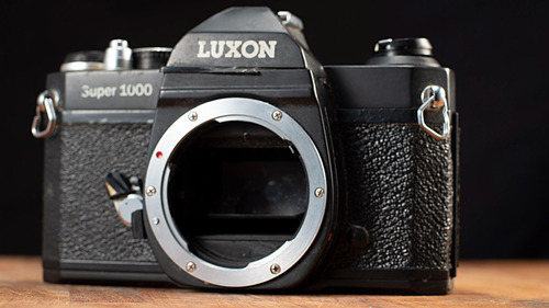 Luxon Super 1000 Pentax K + Lente Tamron 28mm 2.8 Peças