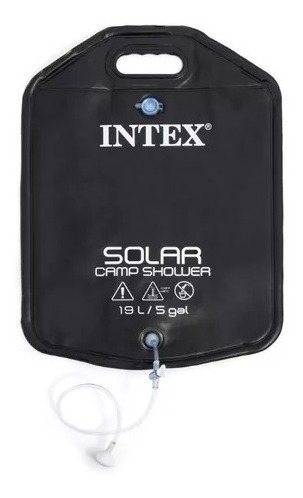 Regadera Ducha Solar Portátil Bolsa Agua De Cámping 20l