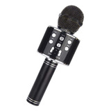 Microfone S/fio Bluetooth Karaokê Speaker Usb Led Cores