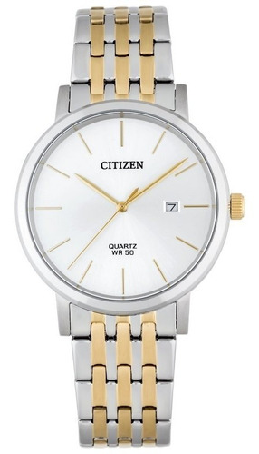 Reloj Hombre Citizen Bi5074-56a Acero Combinado Calendario