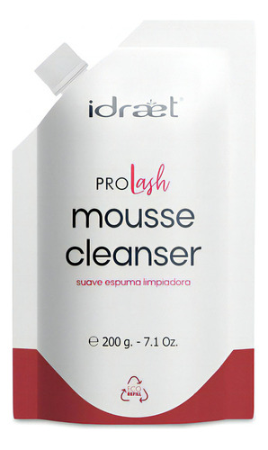 Idraet Pro Lash Mousse Cleanser Refill Espuma Limpieza 200ml