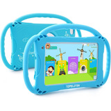 Tablet Topelotek Para Niños, Android, 32 Gb 7   Azul